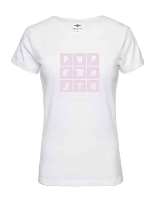 Women´s T-shirt with pink print