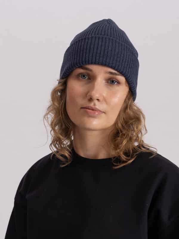 rib knit beanie