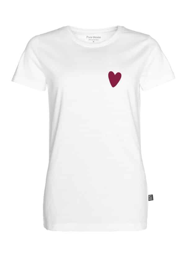 A heart T-shirt