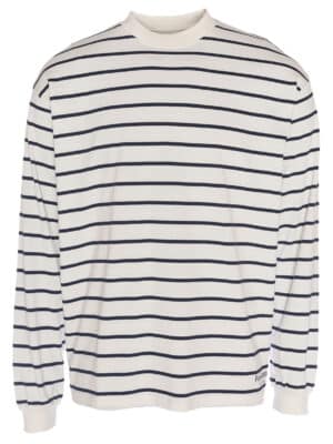 Oversize Long Sleeve T-shirt, Striped